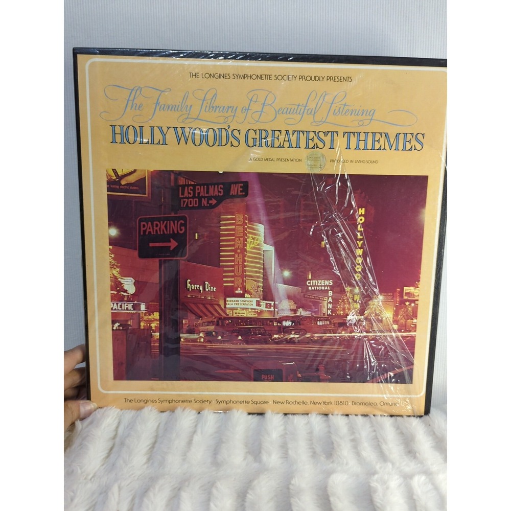 The Family Library Of Beautiful Listening " Hollywood's Greatest Themes" Lp NIB